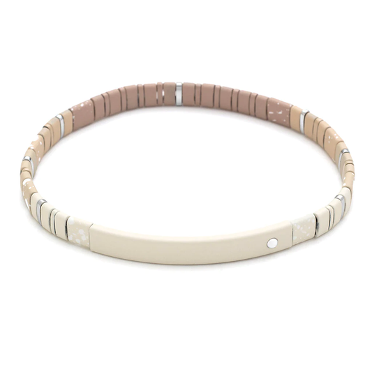 Good Karma Bracelet Ombre-Beige : Joy Kindness