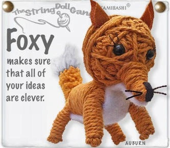 Foxy Keychain String Doll
