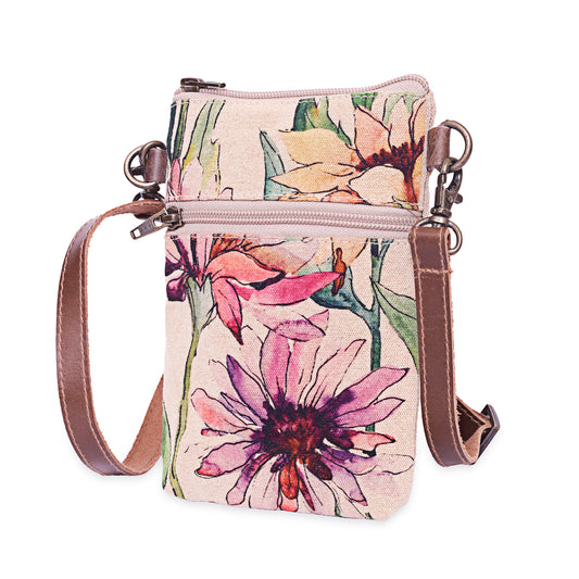 Wild Aster Cellphone Bag