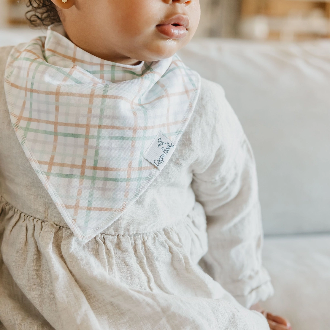 Natalie Baby Bandana Set 4pk