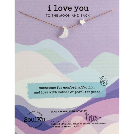 I Love You To The Moon & Back Necklace