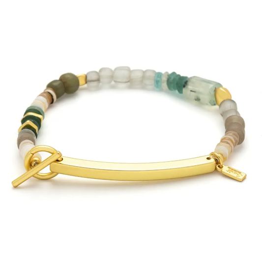 Hidden Message Bracelet Unstoppable/Chiltonite
