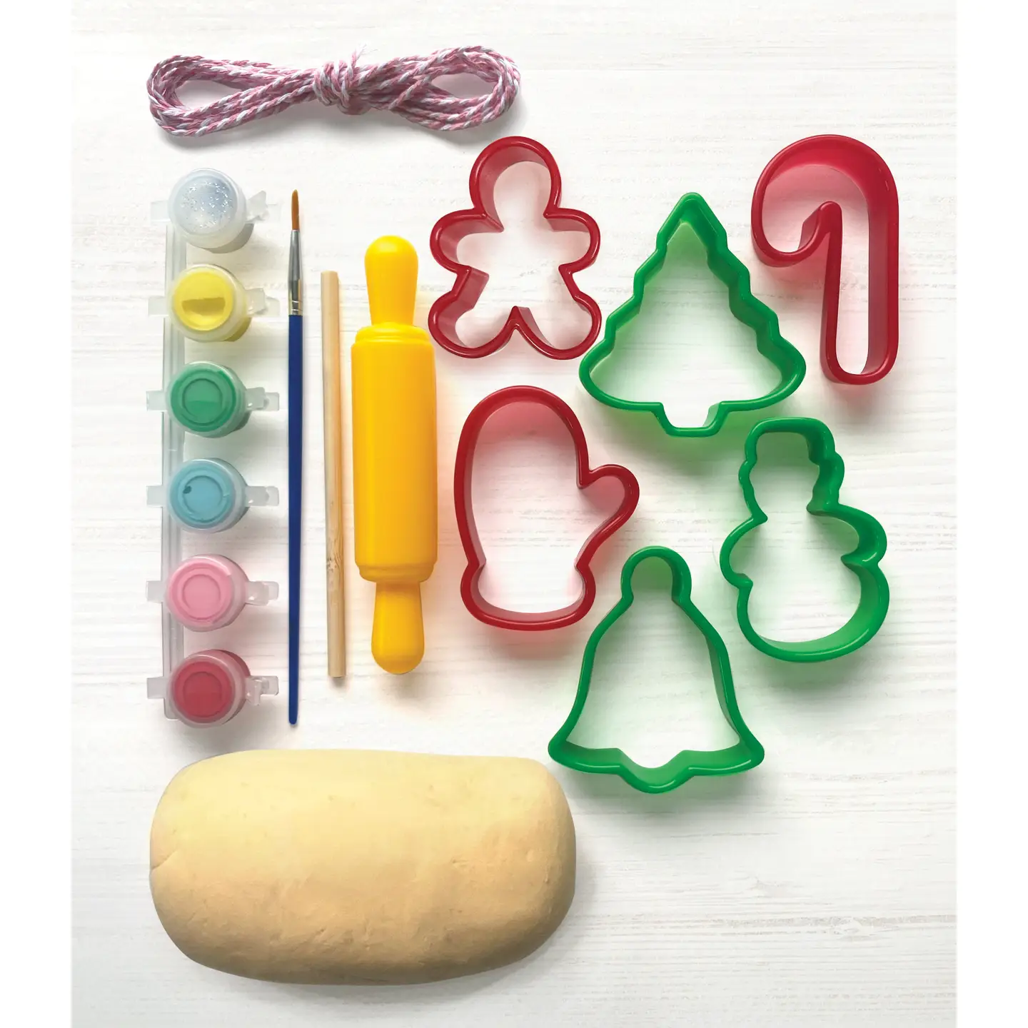 Make and Paint Clay Cookies Ornaments