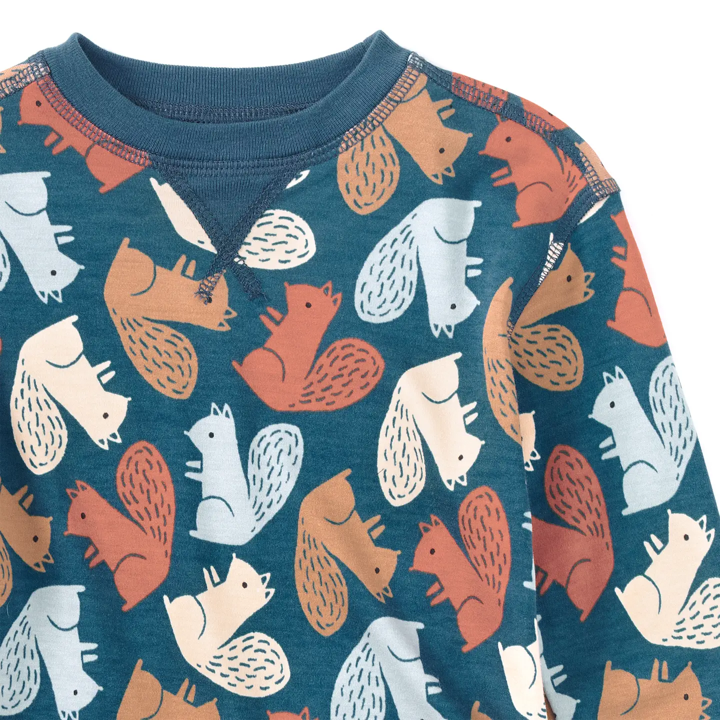 Kids Squirrel Scurry Bamboo Tee