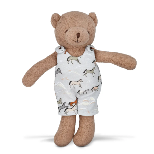 Little Bear in Boho Wild Horses Outfit