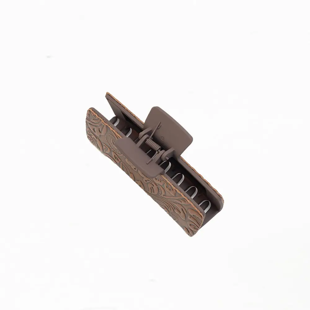 Soilcrest Embossed Hair Claw