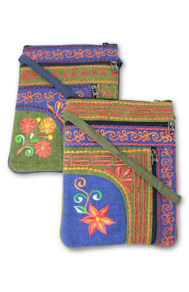 Passport Bag Jari Embroidery