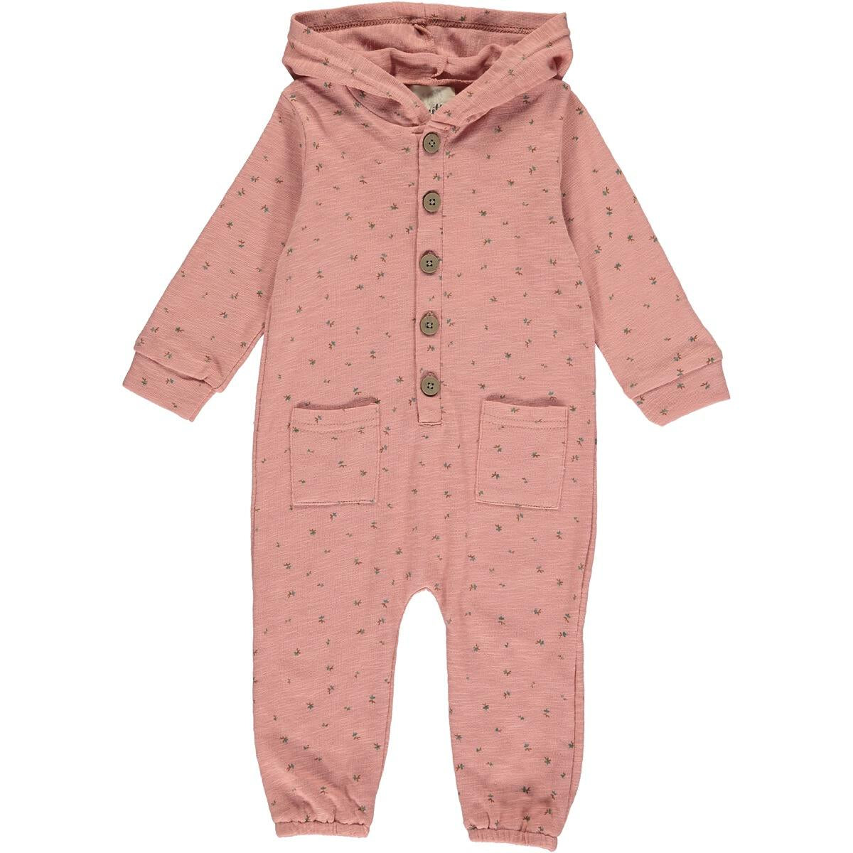 Shelby Hooded Baby Romper