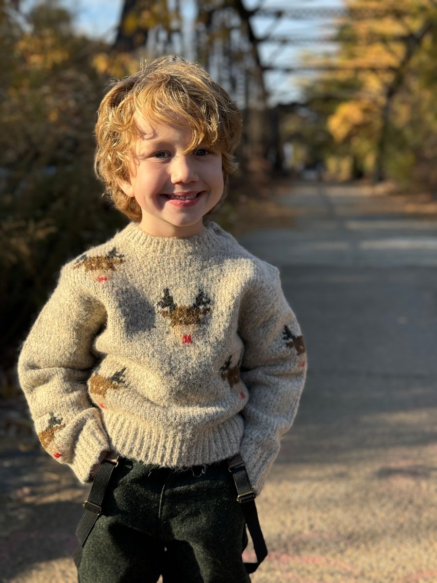 Baby Rudy Reindeer Sweater