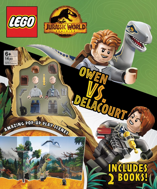 Lego Jurassic World Activity Landscape Box