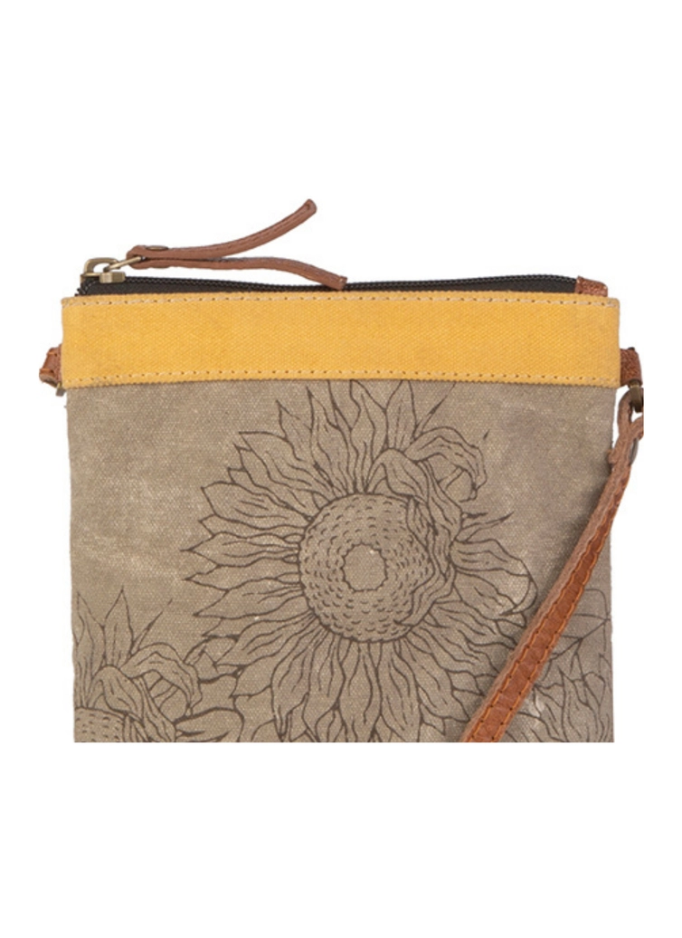 Sunny Sunflower Crossbody Bag