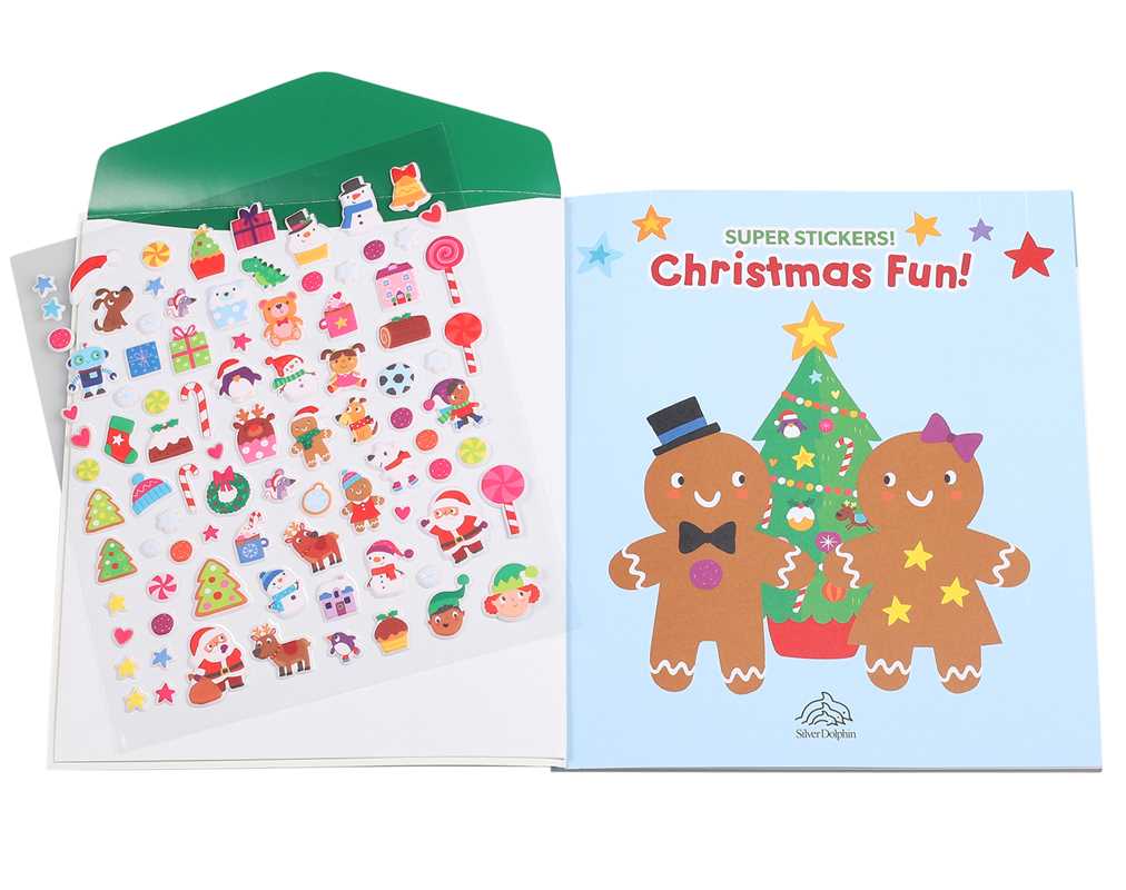 Christmas Super Puffy Stickers! Book