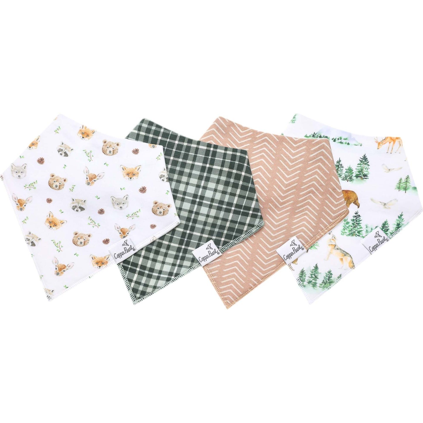Wilder Baby Bandana Bib Set 4pk