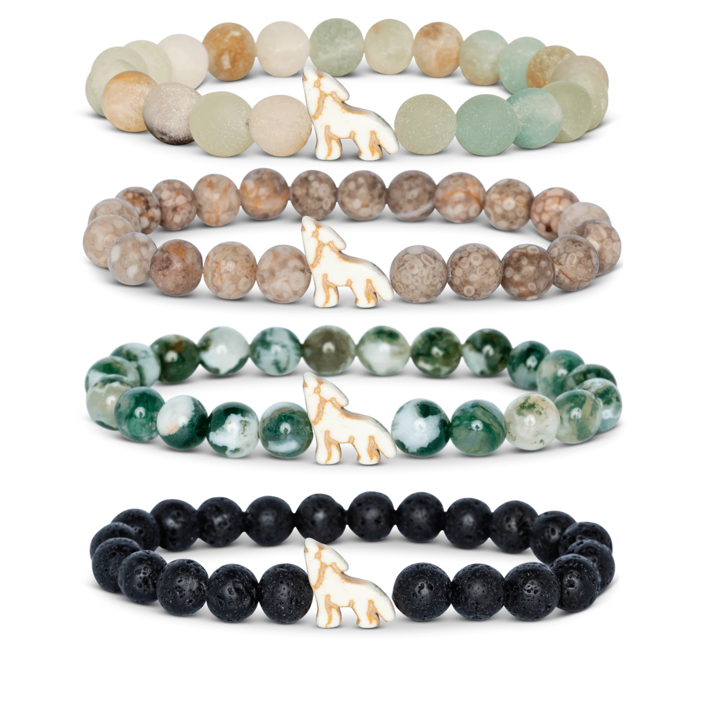 Fahlo Bracelet: The Scout Wolf