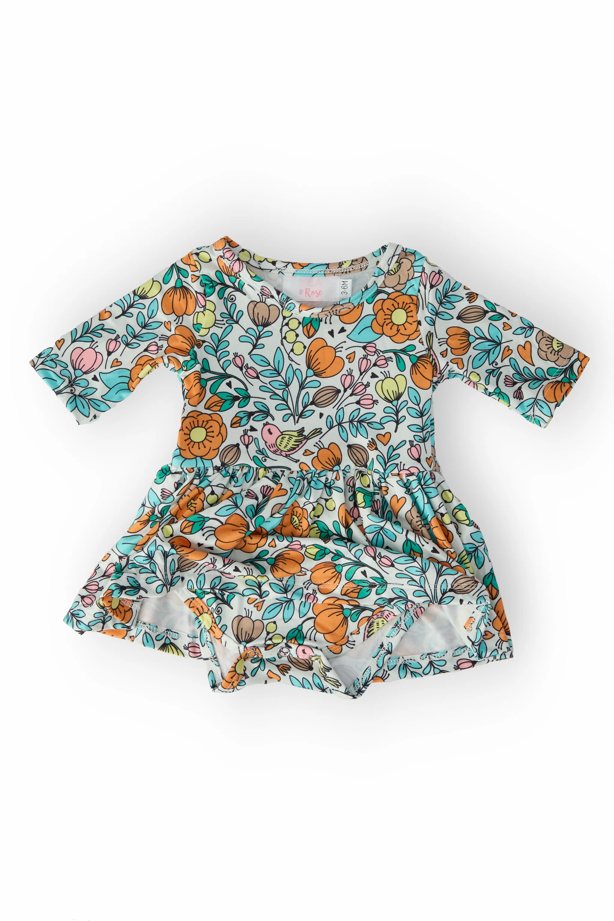 Vintage Vibes Bodysuit Dress