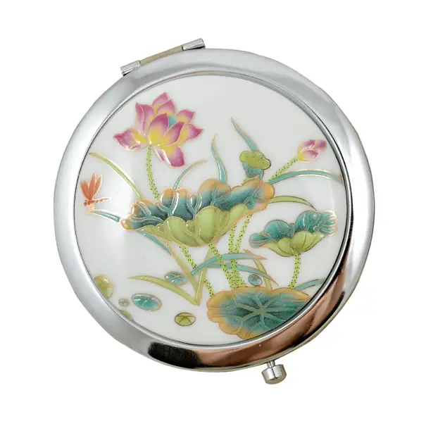 Porcelain Compact Mirror