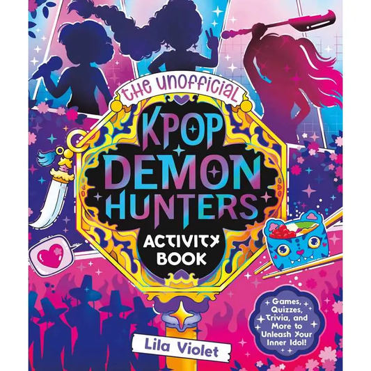 Unofficial Kpop Demon Hunters Activity Book