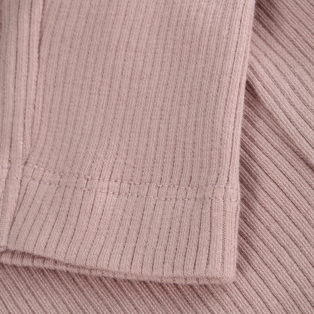 Baby Girl Ribbed Leggings