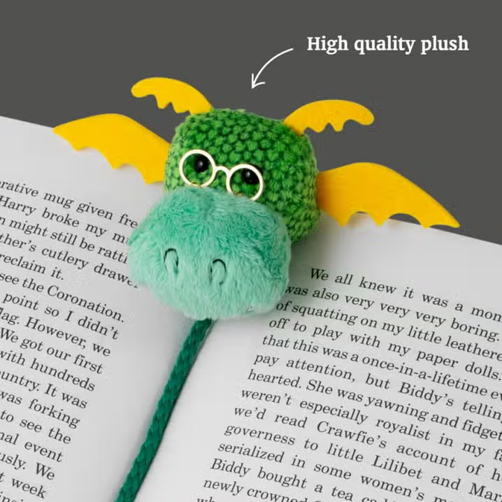 Book-Tail Bookmark Dragon