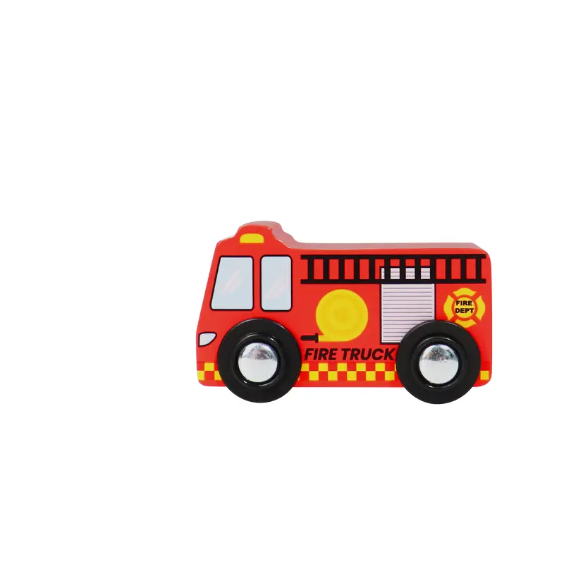 Wooden Emergency Vehicles Set