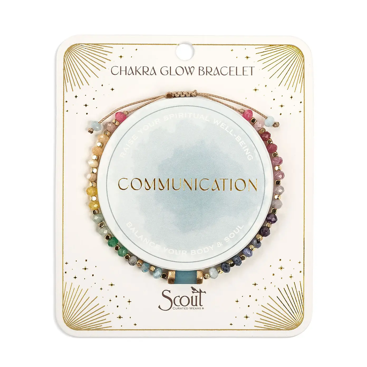 Chakra Glow Bracelet - Communication/Throat