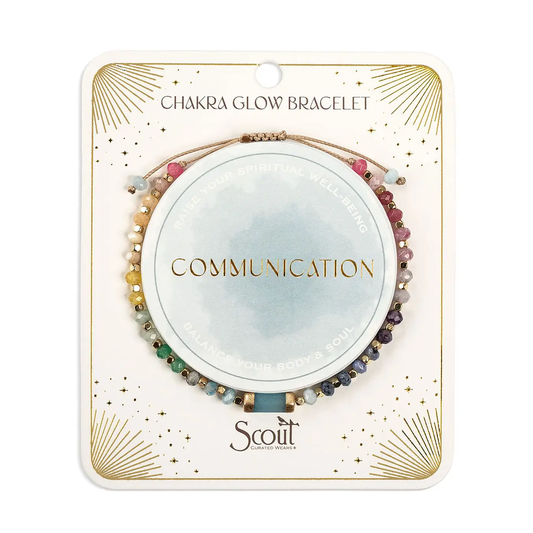 Chakra Glow Bracelet - Communication/Throat