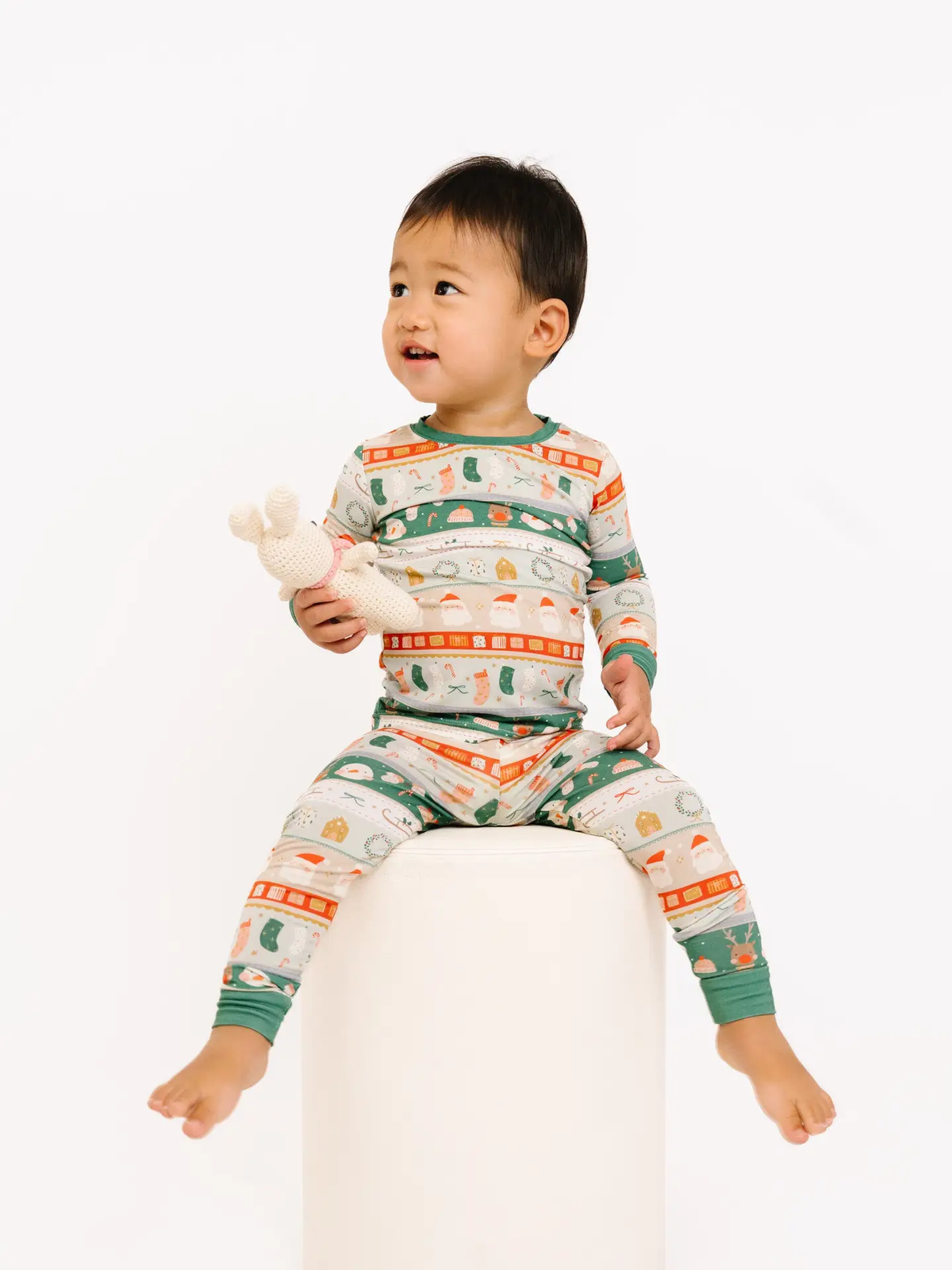 Kids Merry Little Christmas Bamboo Pajamas