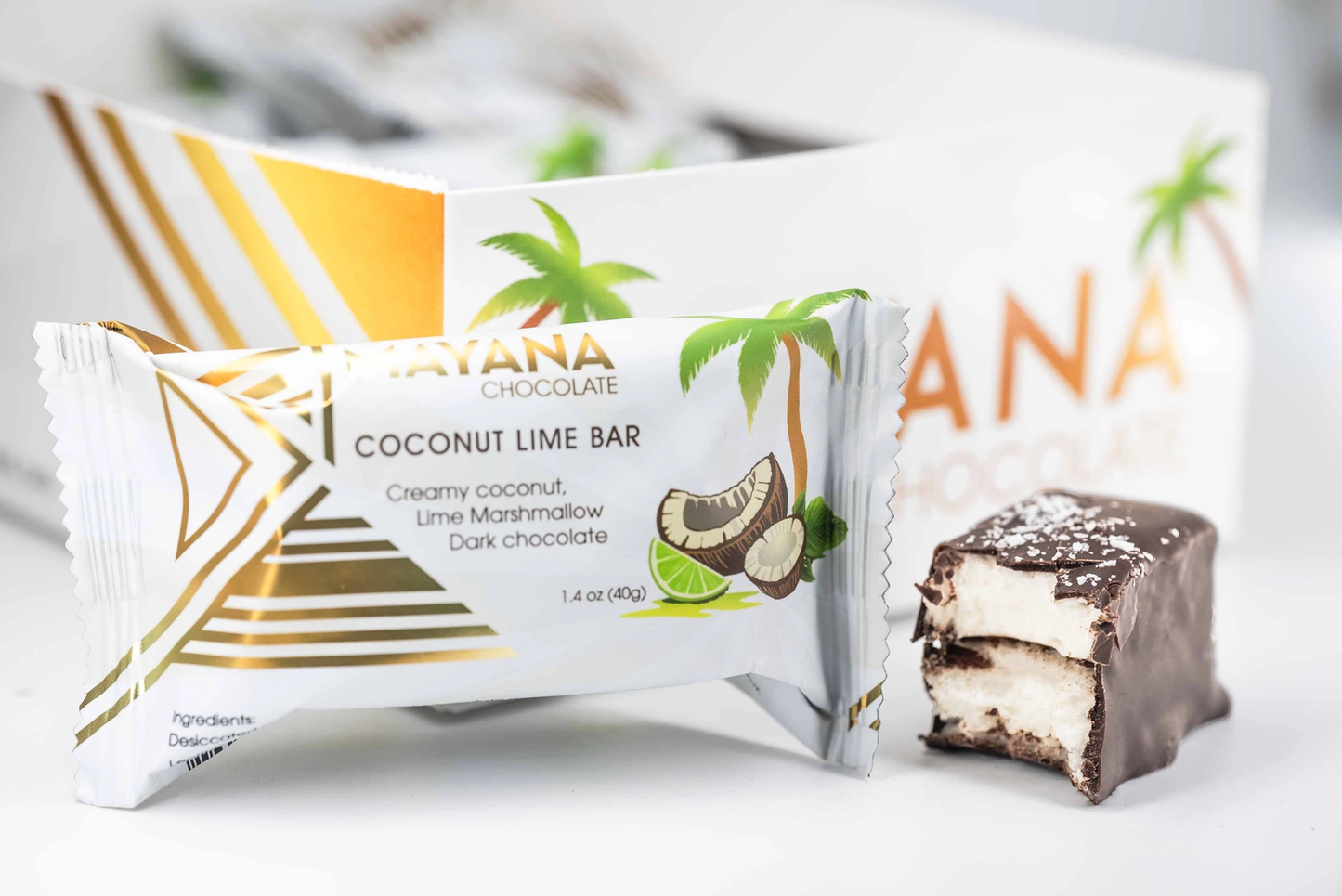 Mini Chocolate Bar Coconut Lime