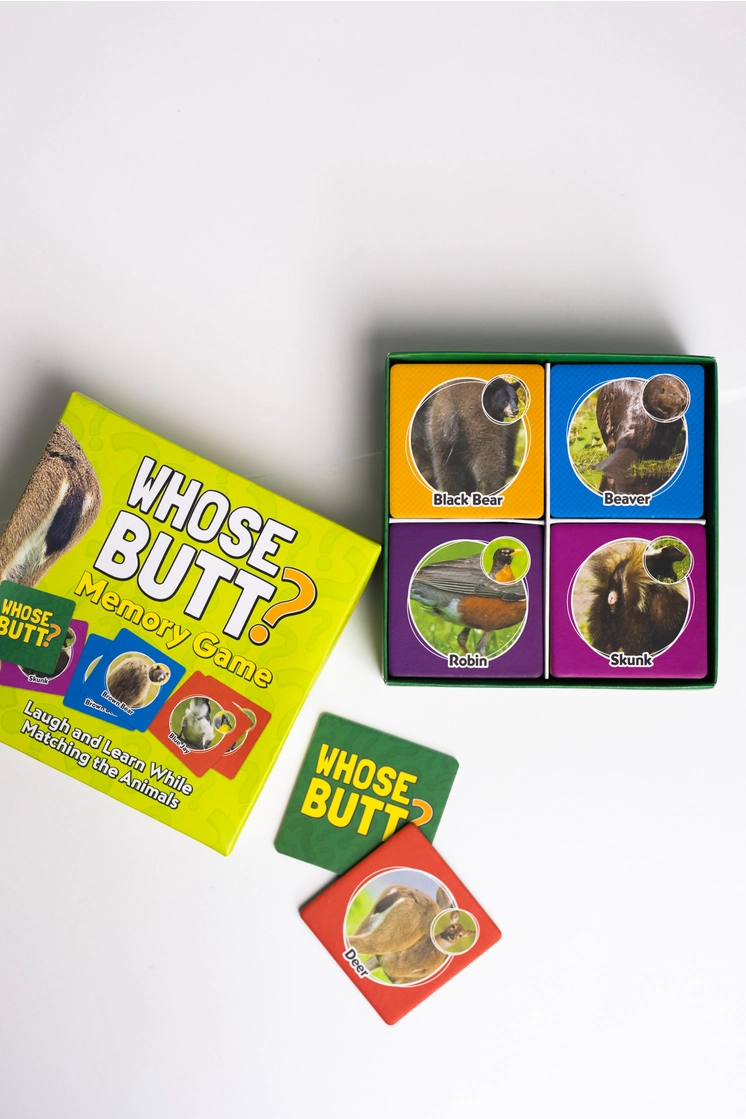 Whose Butt? Memory Game