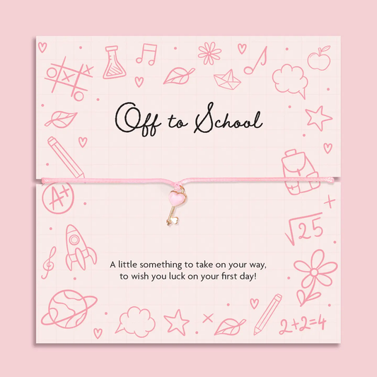 Off To School Wish Bracelet
