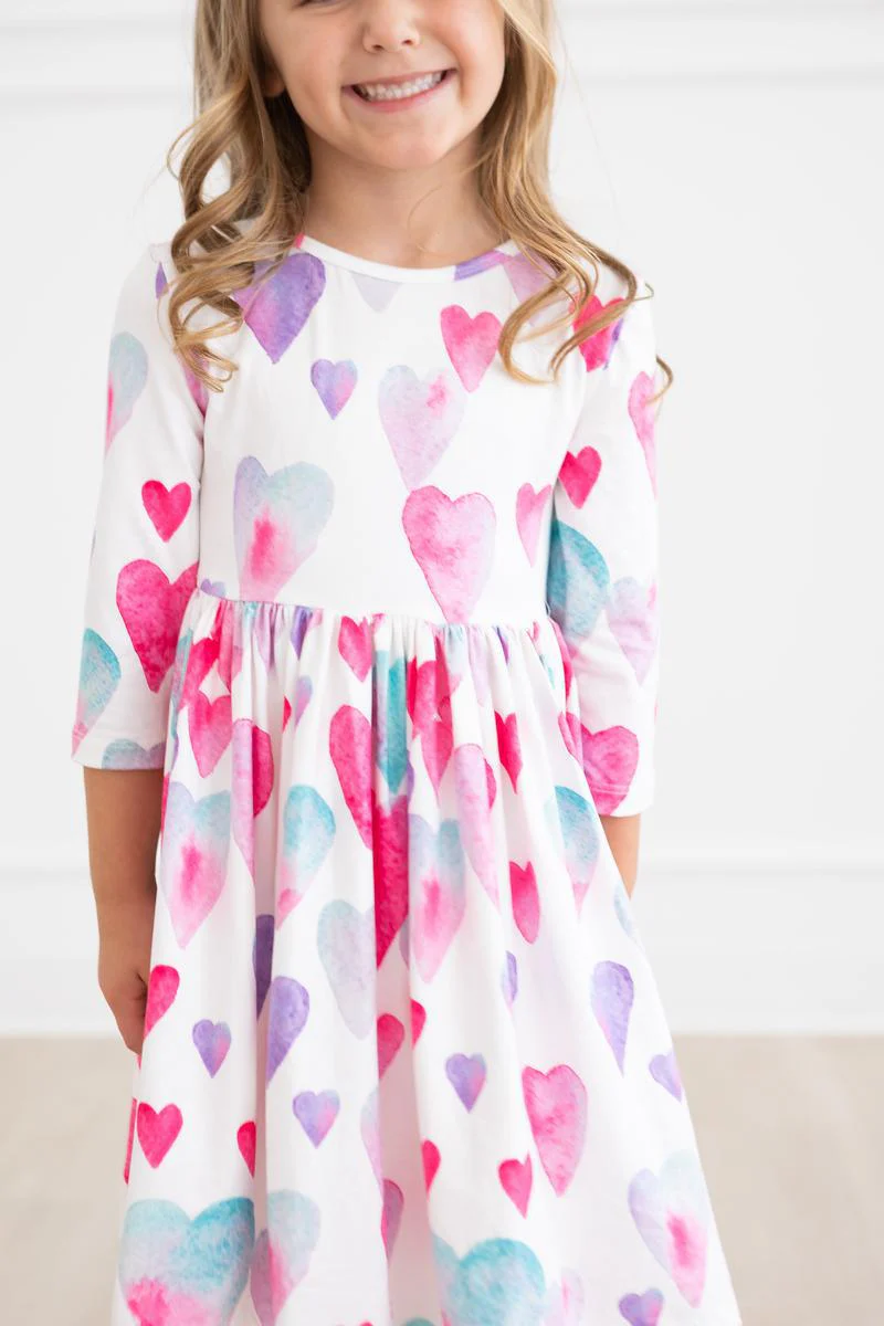 Girls Light Hearted Twirl Dress