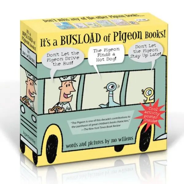 It’s A Busload of Pigeon Book Set