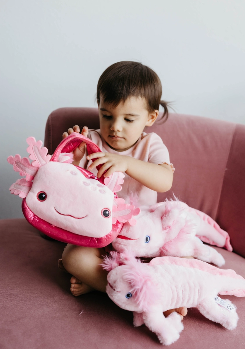 Axolotl Plush + Purse Set