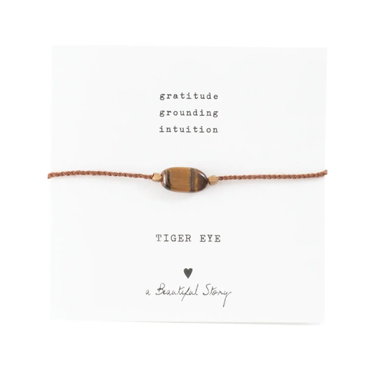 Tiger Eye Gemstone Bracelet