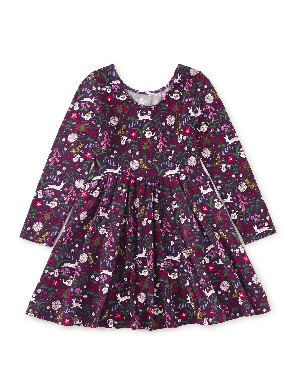 Girls Tea Party Floral Ballet Dress