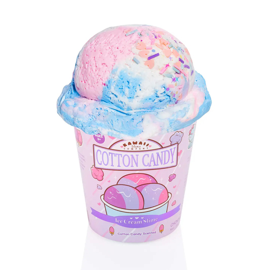 Cotton Candy Scented Ice Cream Slime