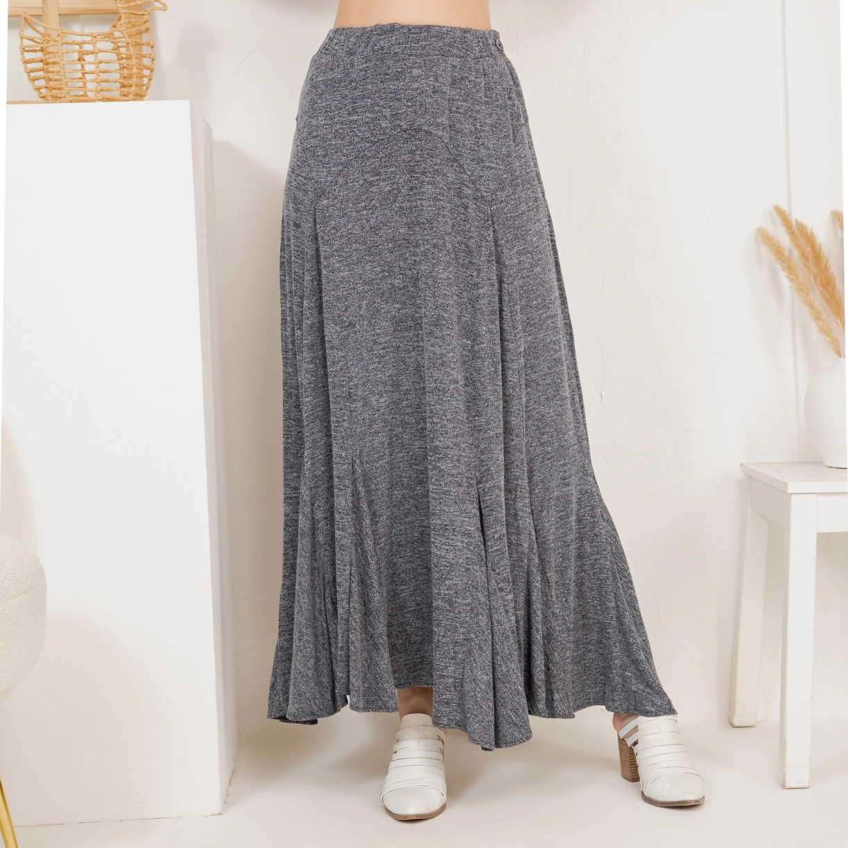 Boho Bias-Cut Skirt