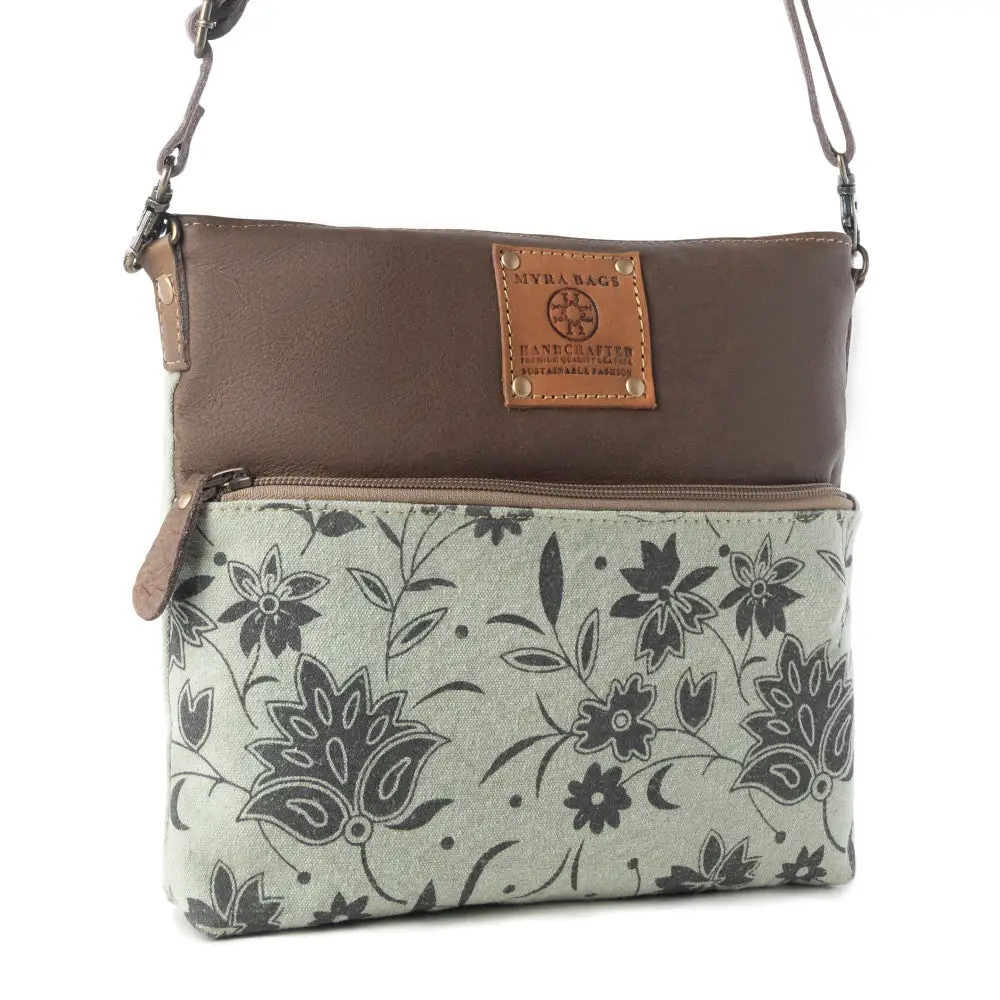 Wildprint Trail Canvas Crossbody Bag