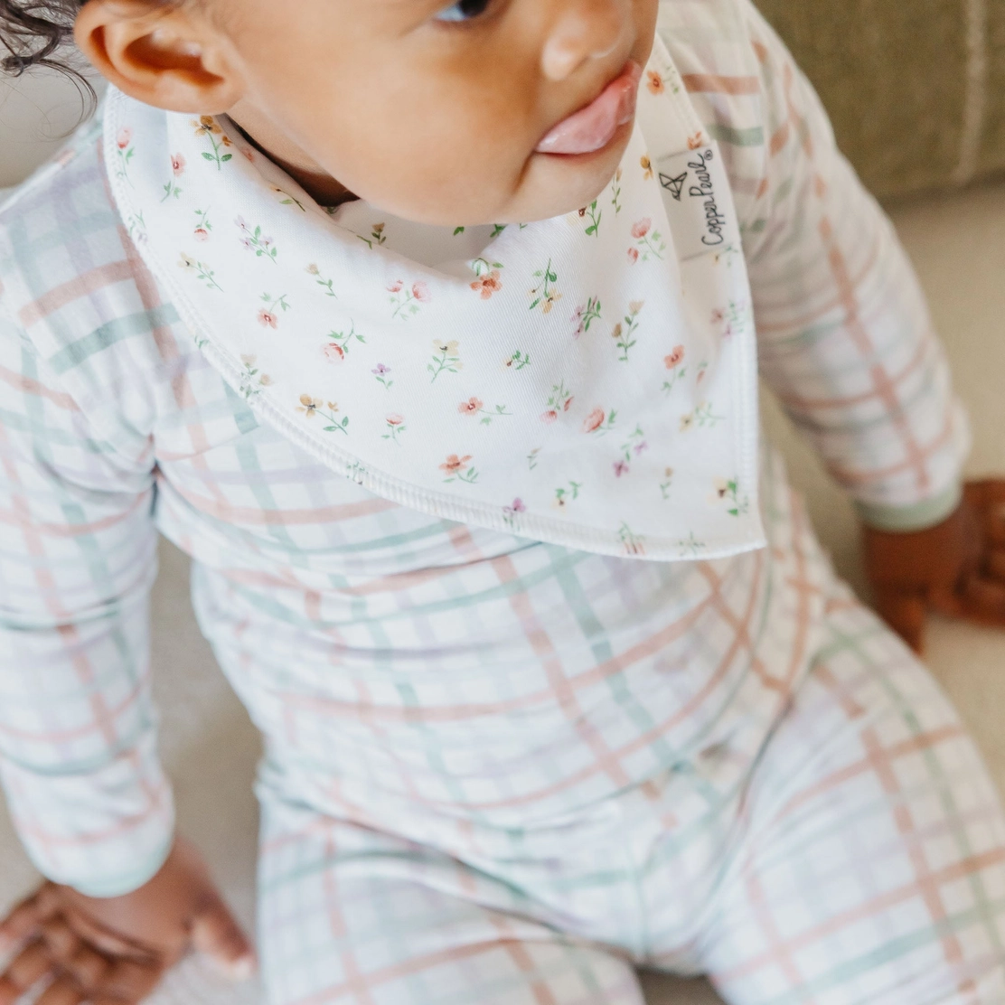 Natalie Baby Bandana Set 4pk