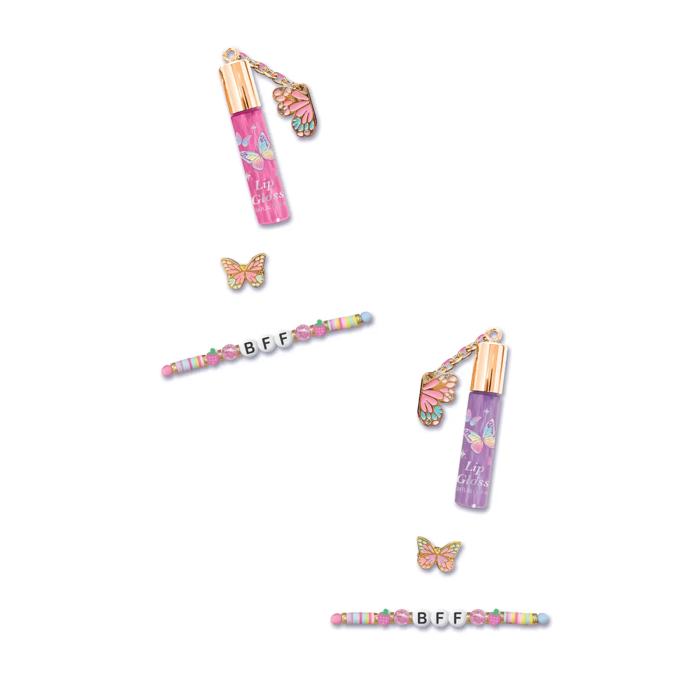 Best Friends Tie Dye Butterfly Set