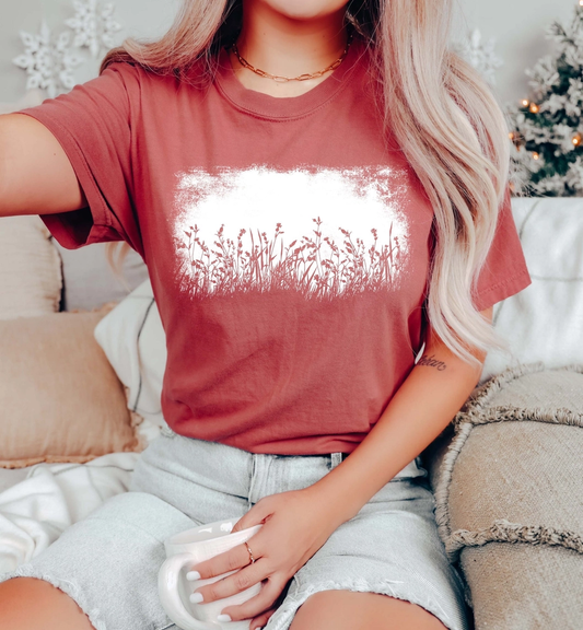 Nature Meadow Silhouette T-Shirt