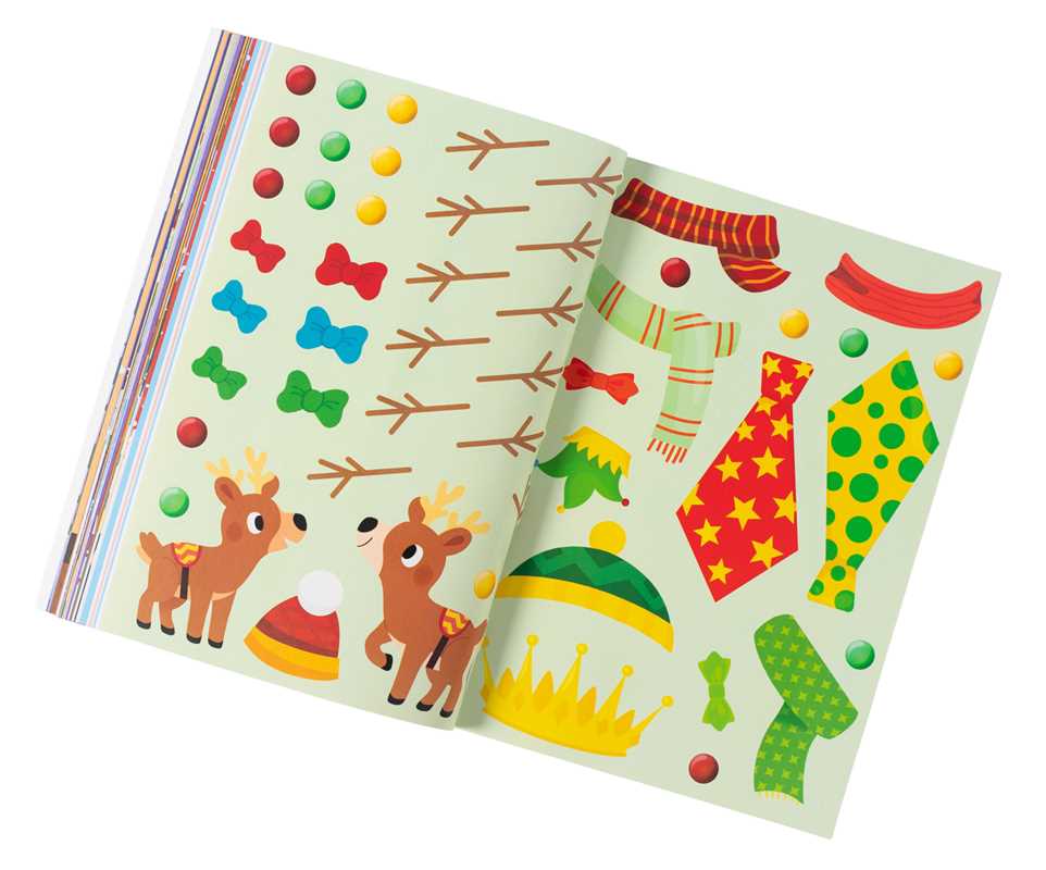 Super Silly Christmas Stickers Book