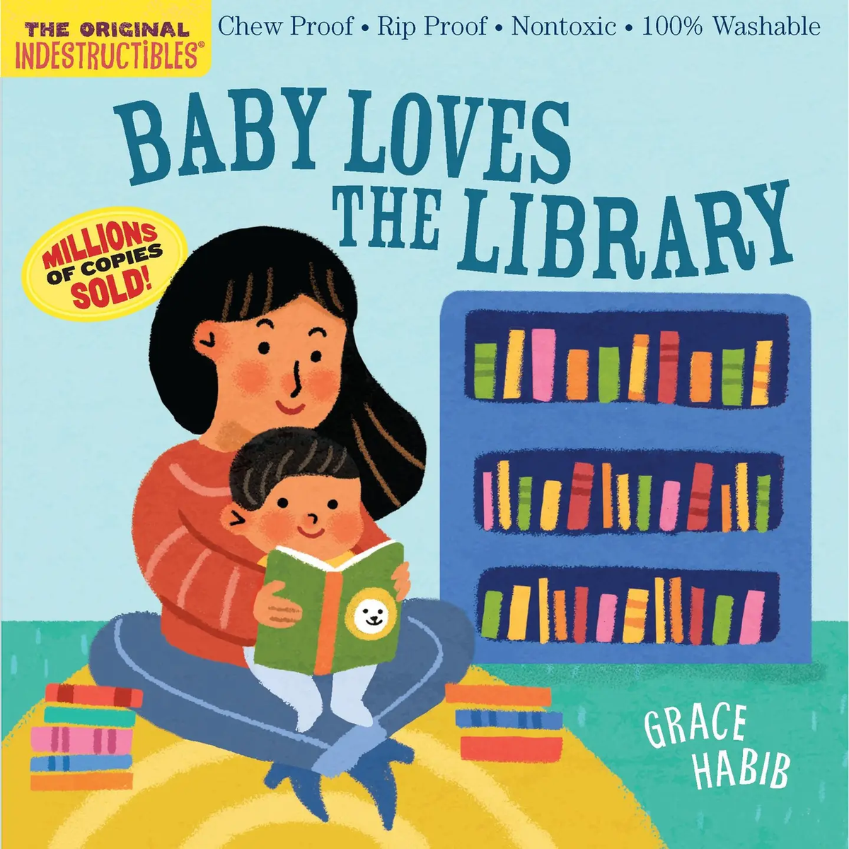 Baby Loves the Library Indestructibles Book