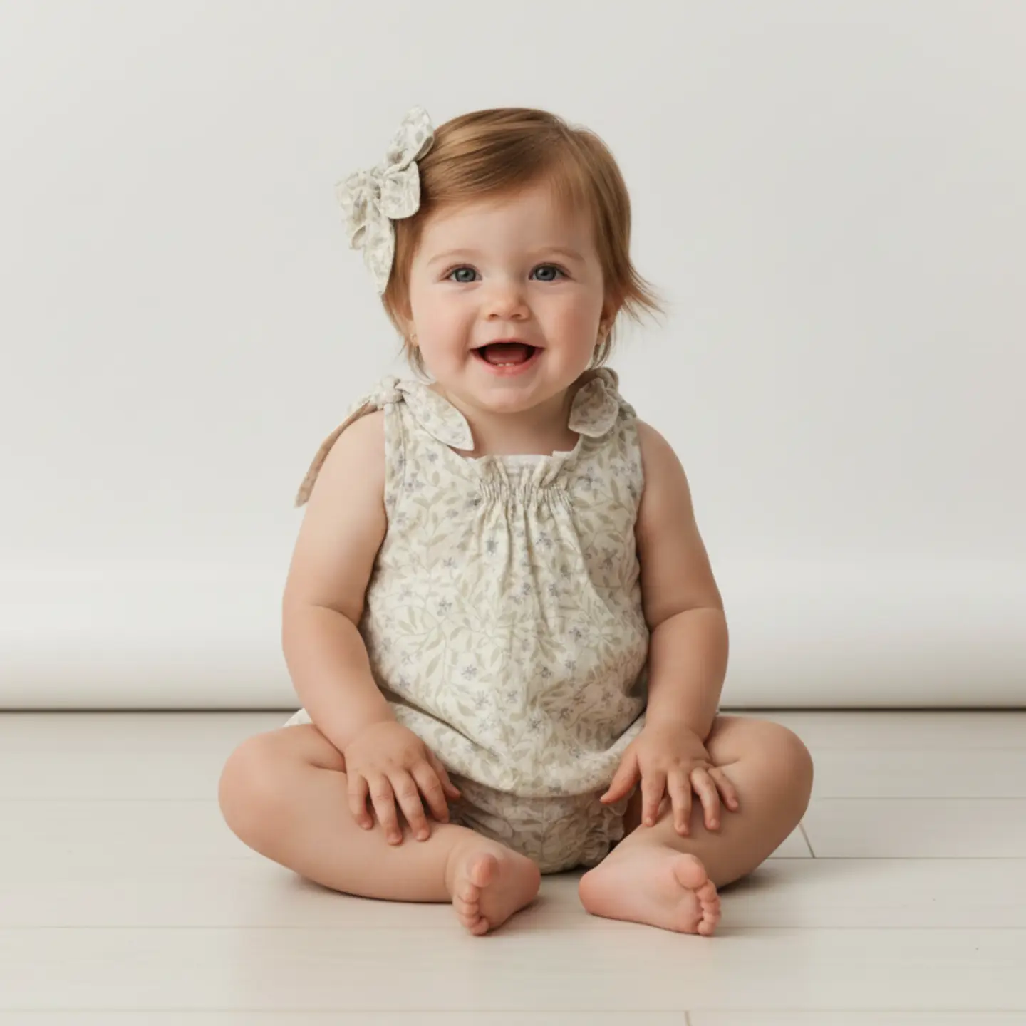 Baby Bluebelle Organic Bubble Romper