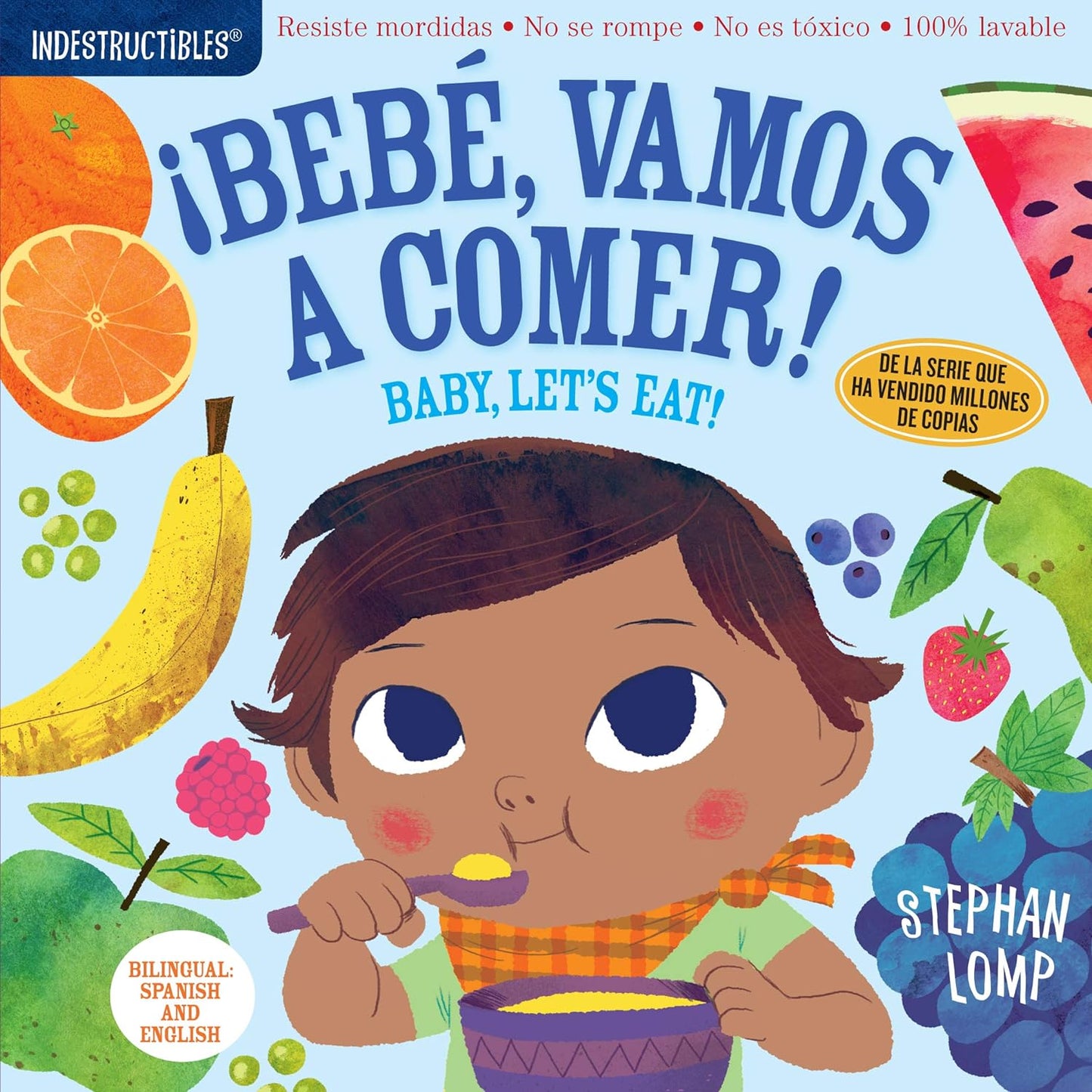 Indestructibles Bebe, Vamos - Bilingual : Let's Eat