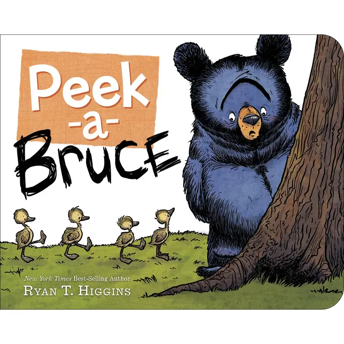 Peek-A-Bruce Board Book