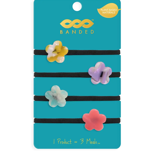 Sea Flowers - Hair Tie Pack