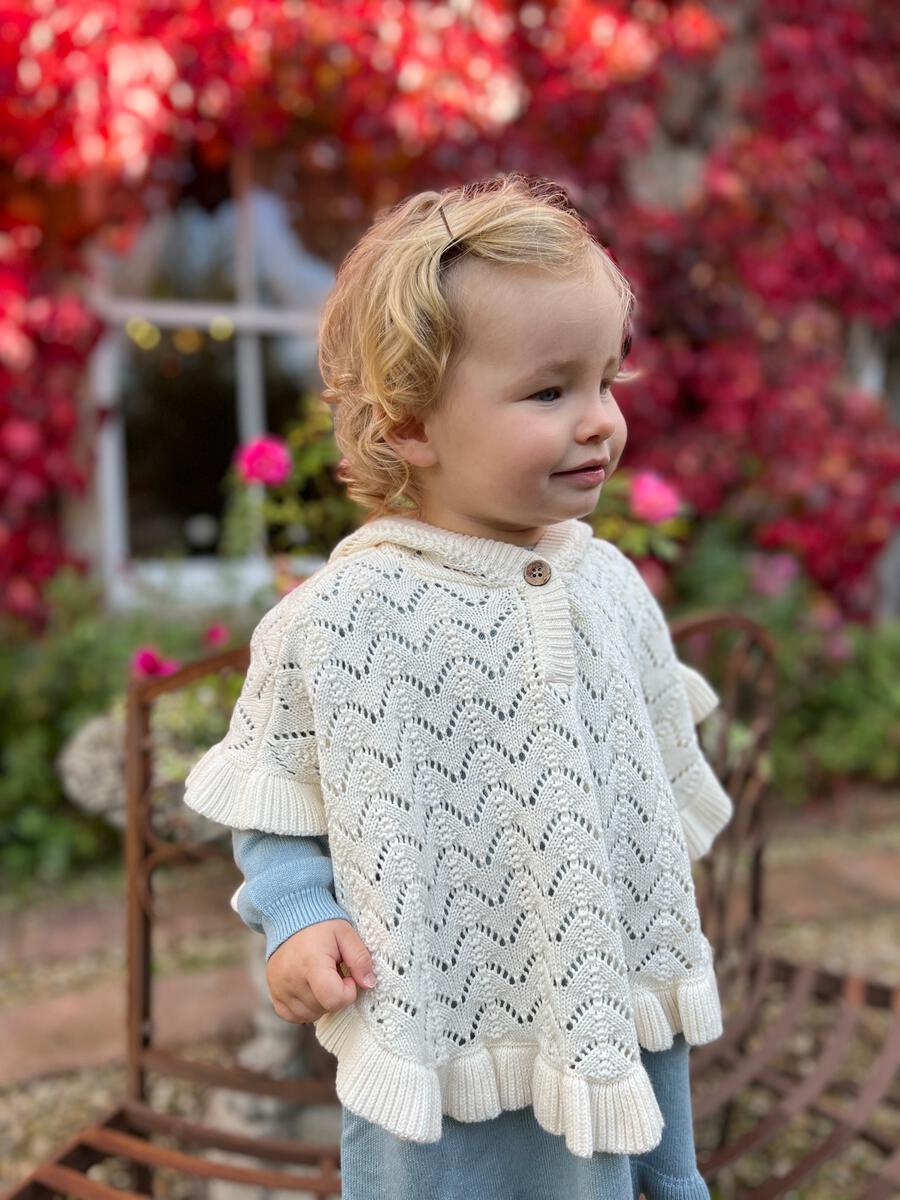 Loveday Toddler Poncho Sweater