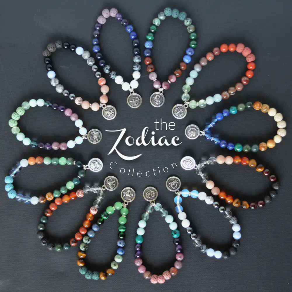 Cancer Gemstone Bracelet