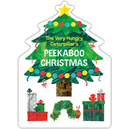 The Very Hungry Caterpillar Peekaboo Xmas Book